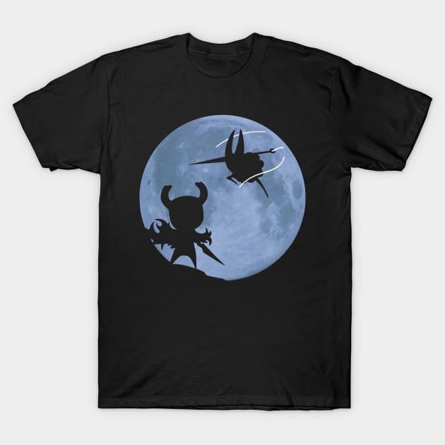 Hollow Knight VS Silksong T-Shirt by dankdesigns